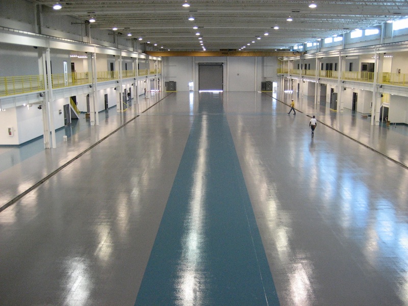 Commercial epoxy flooring