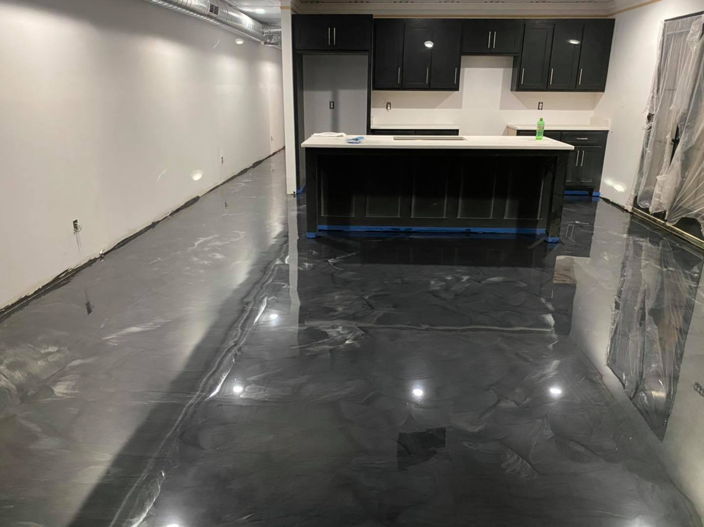 Commercial epoxy flooring