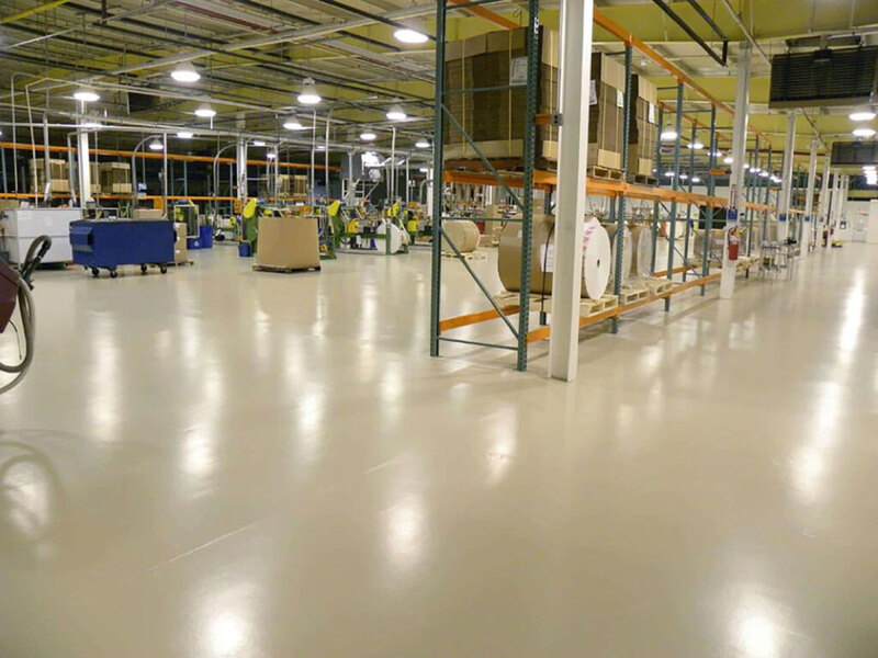 Commercial epoxy flooring